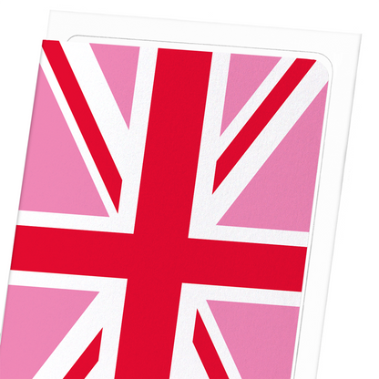 PINK JACK: Colourblock Greeting Card