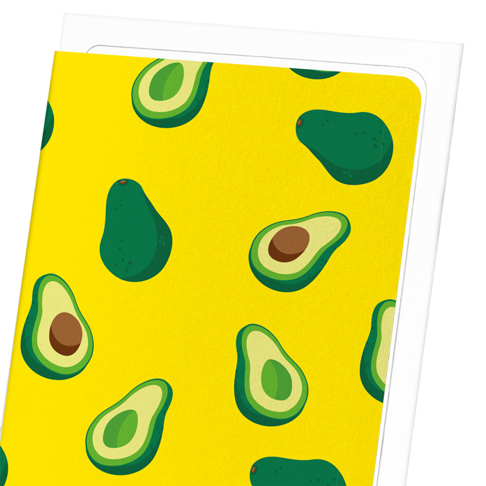 AVOCUDDLE: Colourblock Greeting Card