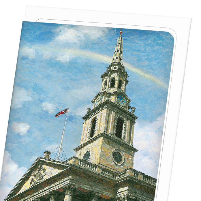ST MARTIN'S IN THE FIELDS: Painting Greeting Card
