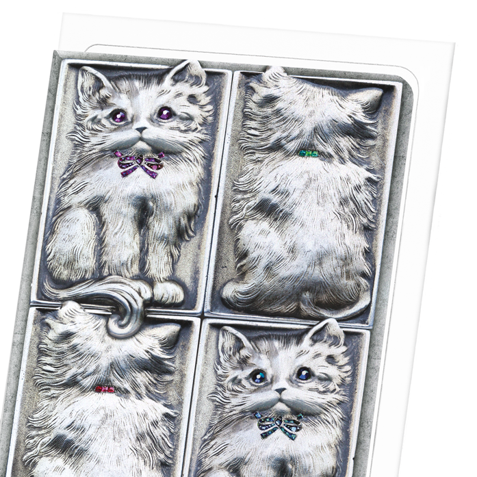 ENCHANTING CAT: Painting Greeting Card