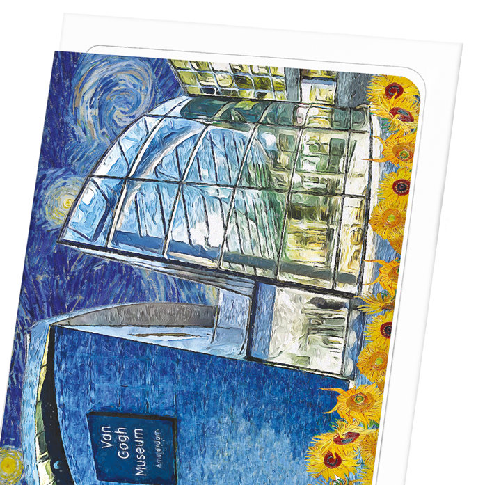 VAN GOGH MUSEUM AMSTERDAM: Painting Greeting Card