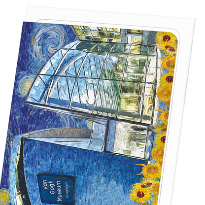 VAN GOGH MUSEUM AMSTERDAM: Painting Greeting Card