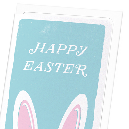 HAPPY EASTER BUNNY: Painting Greeting Card