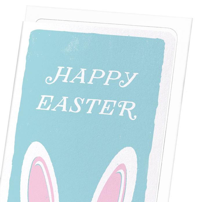 HAPPY EASTER BUNNY: Painting Greeting Card