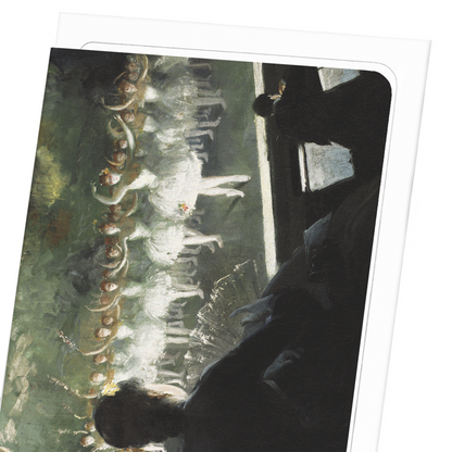 BALLET (1904): Painting Greeting Card