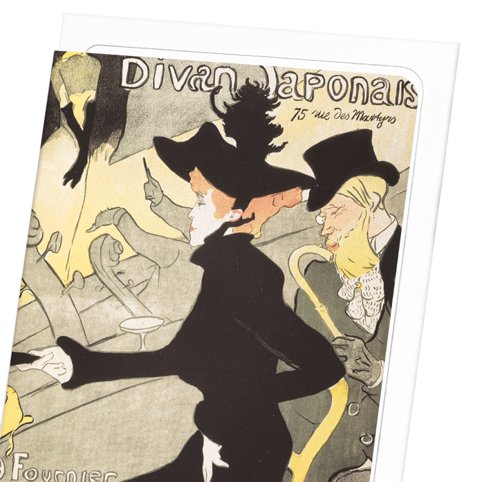 DIVAN JAPONAIS: Painting Greeting Card