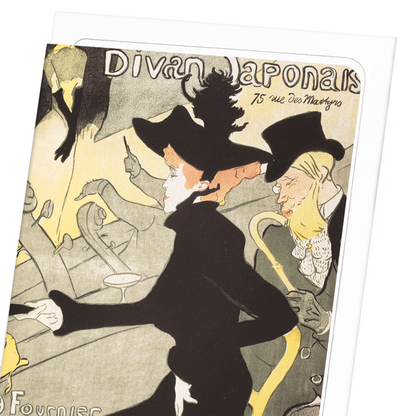 DIVAN JAPONAIS: Painting Greeting Card