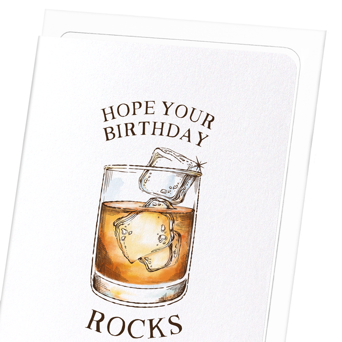 ROCKING BIRTHDAY: Victorian Greeting Card