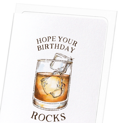 ROCKING BIRTHDAY: Victorian Greeting Card