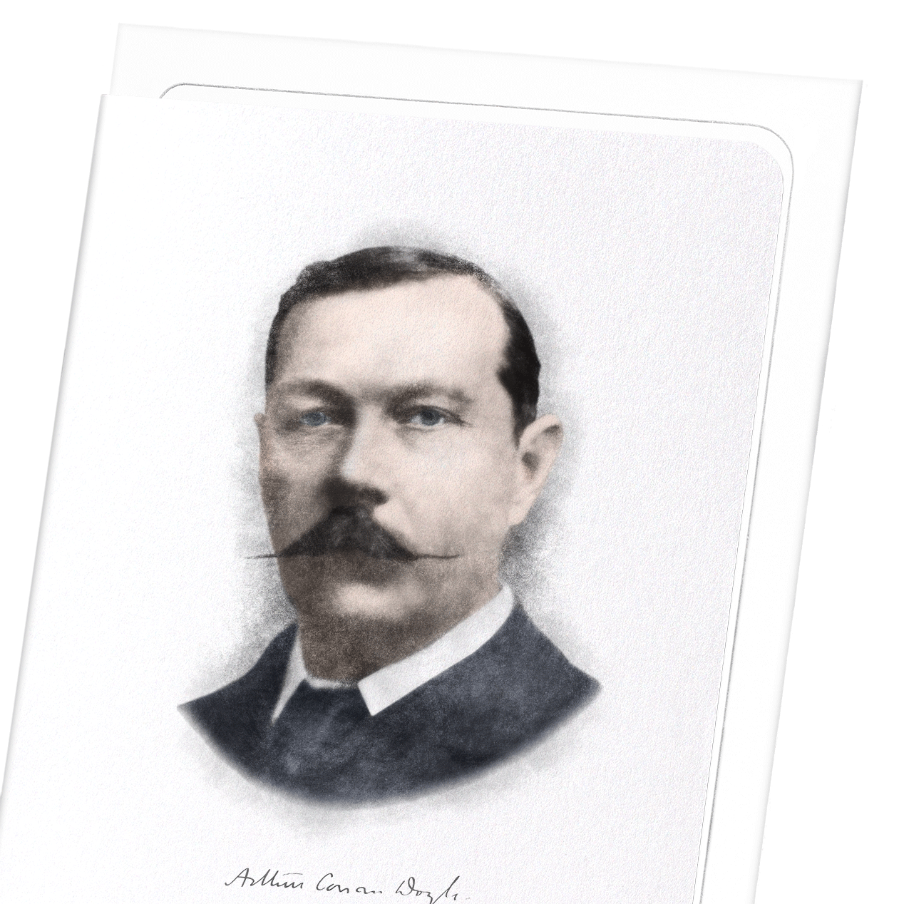 PORTRAIT OF DOYLE: Charcoal Greeting Card
