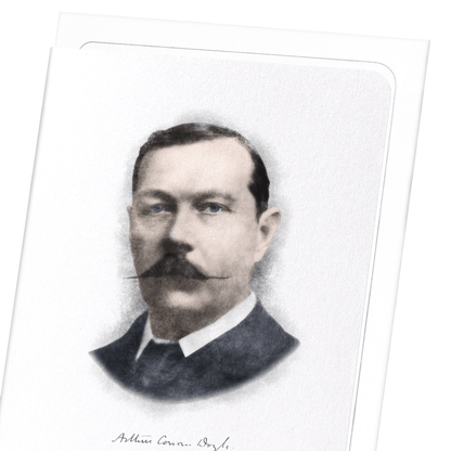 PORTRAIT OF DOYLE: Charcoal Greeting Card