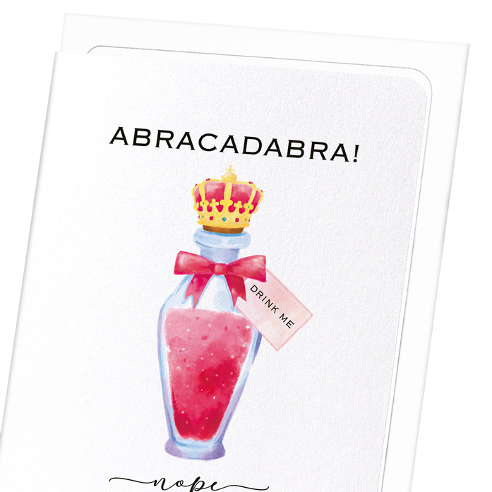 ABRACADABRA!: Watercolour Greeting Card