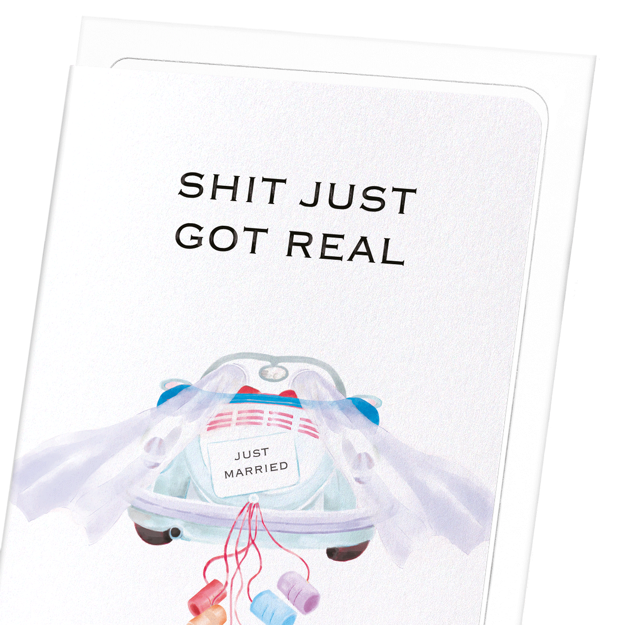 MRS & MRS FOR REAL: Watercolour Greeting Card