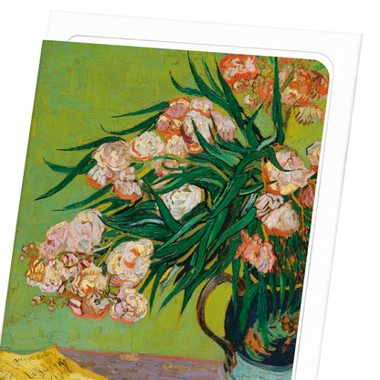 OLEANDERS (1888): Painting Greeting Card