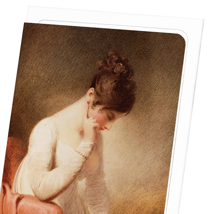 AN INTERESTING STORY (1806): Painting Greeting Card
