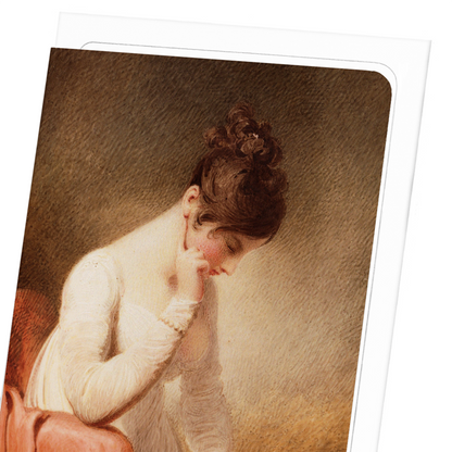 AN INTERESTING STORY (1806): Painting Greeting Card