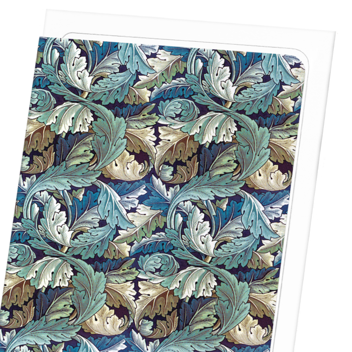ACANTHUS GRAPES (1875): Pattern Greeting Card