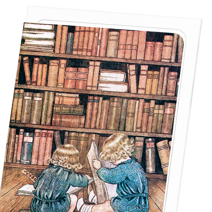 BOOKWORMS BY OUTHWAITE: Painting Greeting Card