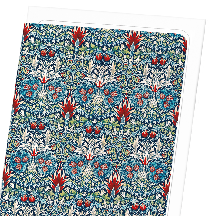 SNAKESHEAD (C.1876): Pattern Greeting Card
