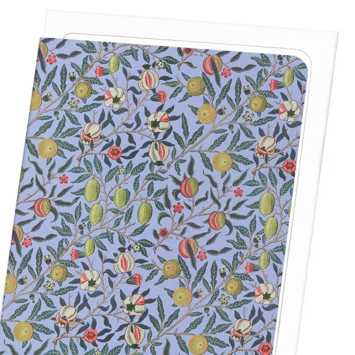 POMEGRANATE FRUIT (C.1866) : Pattern Greeting Card