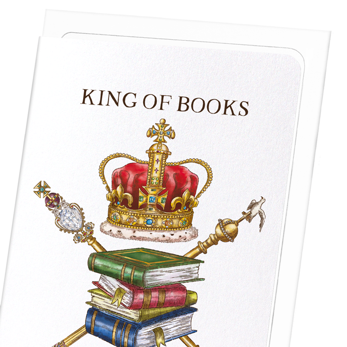 KING OF BOOKS: Victorian Greeting Card