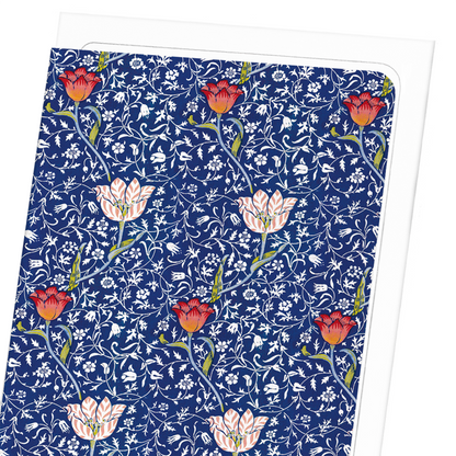 MEDWAY (1885): Pattern Greeting Card