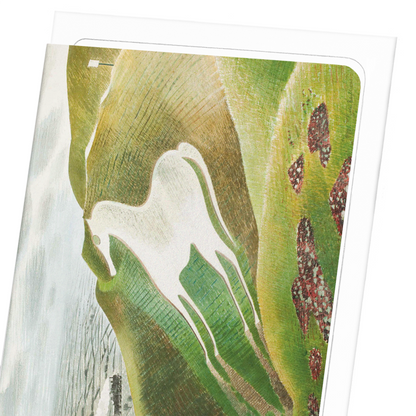 WESTBURY HORSE (1939): Painting Greeting Card