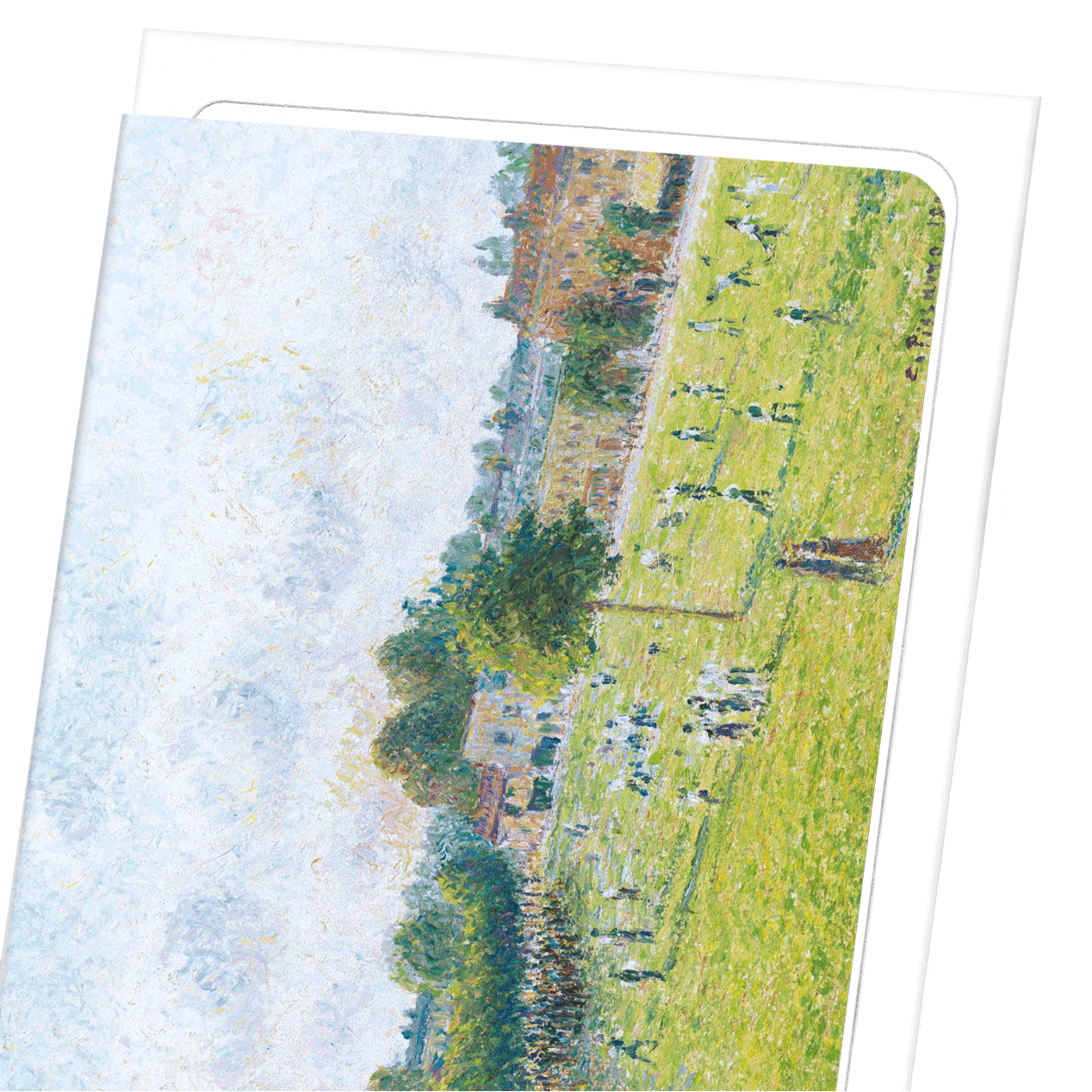 KEW GREEN (1892): Painting Greeting Card