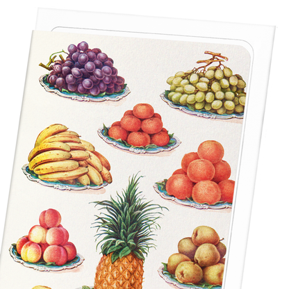 DESSERT FRUIT NO.2 (1923): Painting Greeting Card