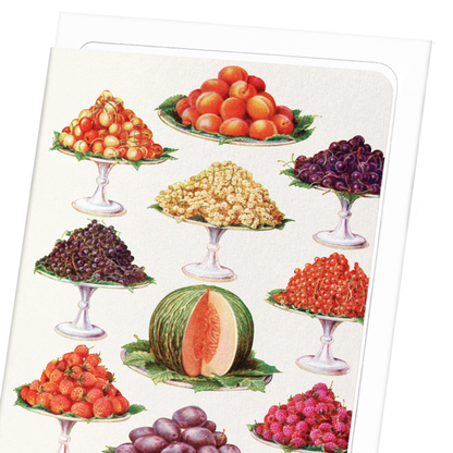 DESSERT FRUIT NO.1 (1923): Painting Greeting Card