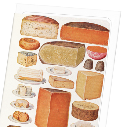 CHEESES (1923): Painting Greeting Card