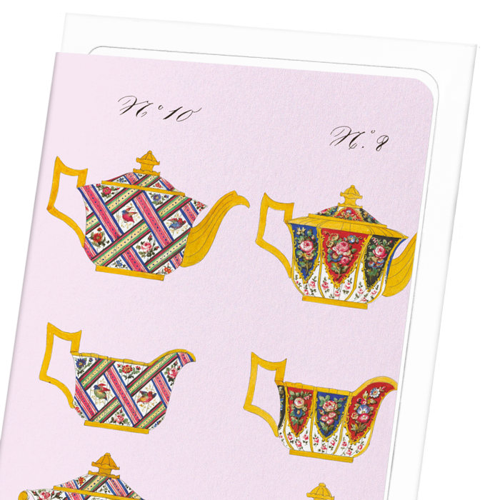 FRENCH TEA SET C (C. 1825-1850): Painting Greeting Card
