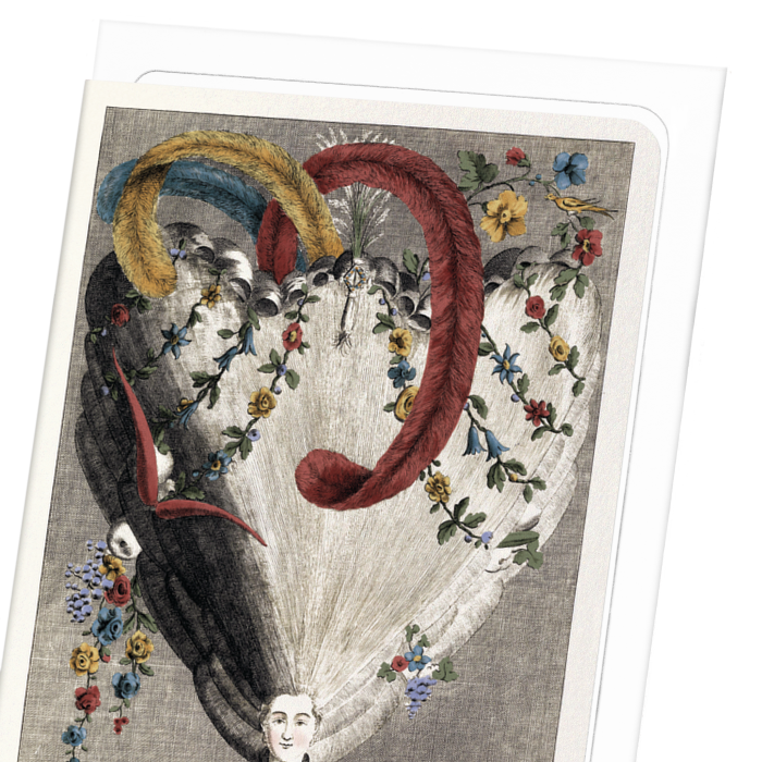 EXTRAVAGANZA (1776): Painting Greeting Card