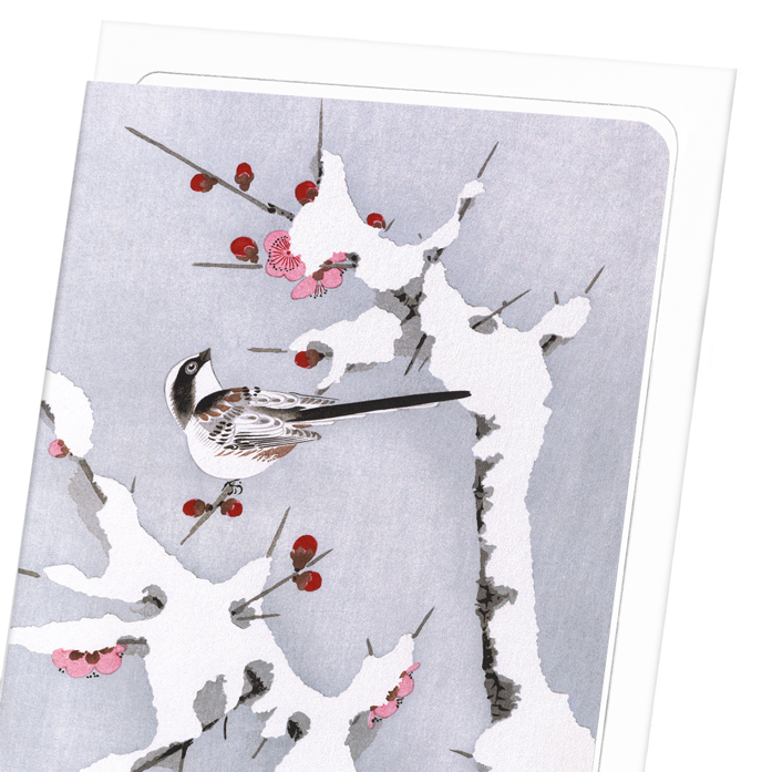 WINTER BLOSSOMS: Japanese Greeting Card