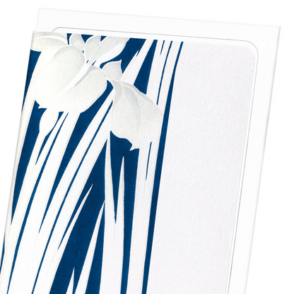 SILVER IRIS DESIGN: Japanese Greeting Card