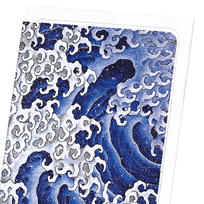 MASCULINE WAVES: Japanese Greeting Card