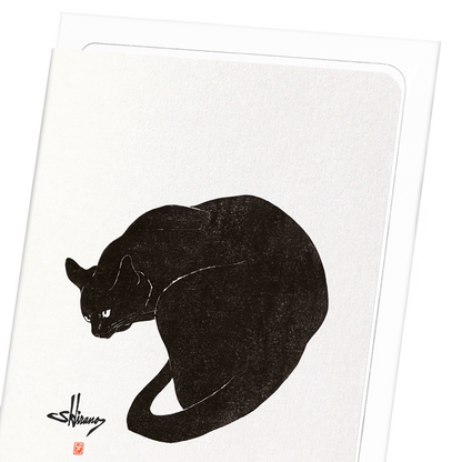 CAT NO.3: Japanese Greeting Card