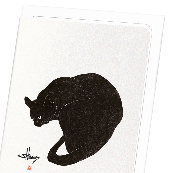 CAT NO.3: Japanese Greeting Card