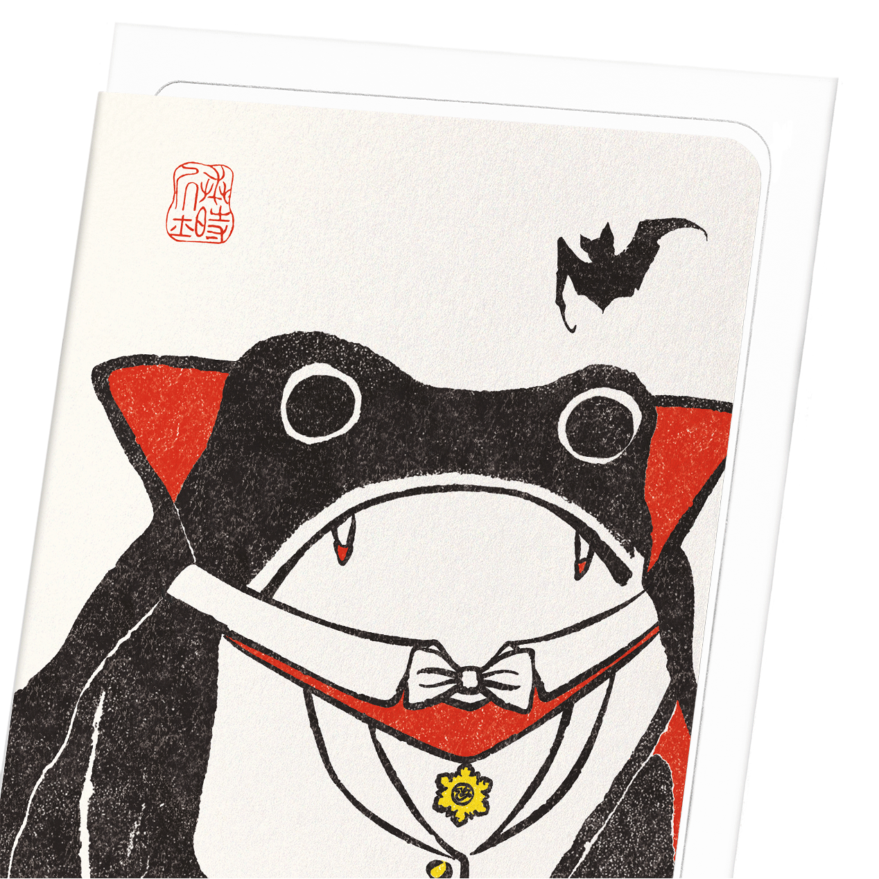 DRACULA EZEN FROG: Ezen Frog Greeting Card