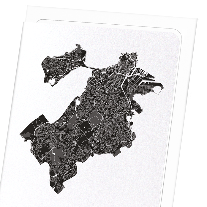 BOSTON CUTOUT: 8xCards
