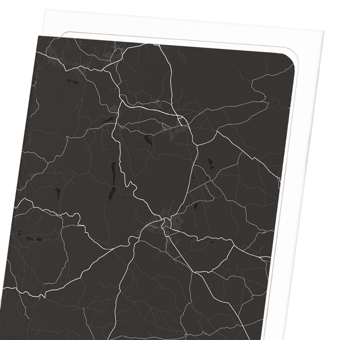 BUXTON FULL MAP: Map Full Greeting Card