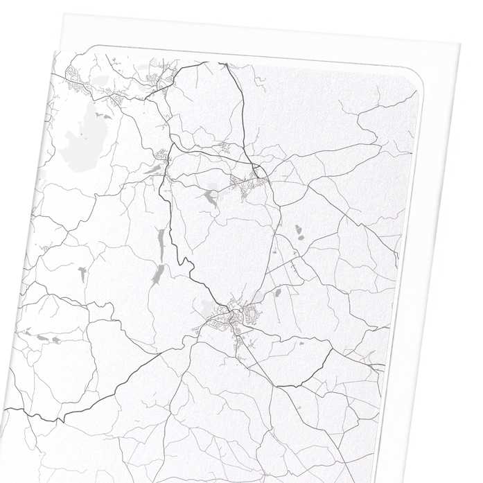 BUXTON FULL MAP: Map Full Art Print