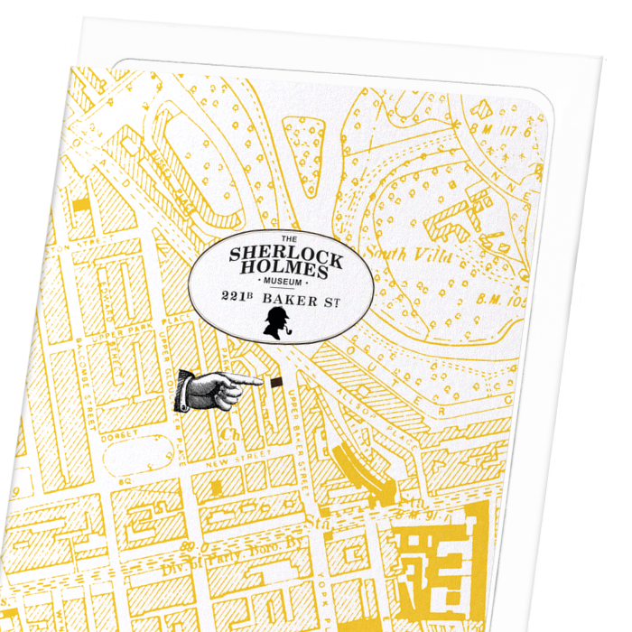 SHERLOCK HOLMES MUSEUM: Bespoke Greeting Card
