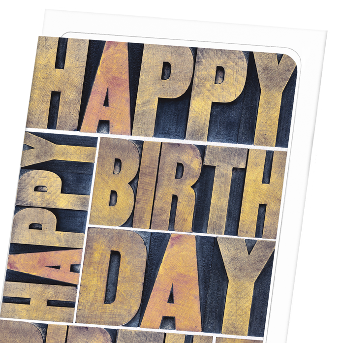 BIRTHDAY BEST WISHES: Photo Greeting Card