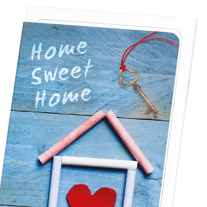 HOME SWEET HOME: Photo Greeting Card