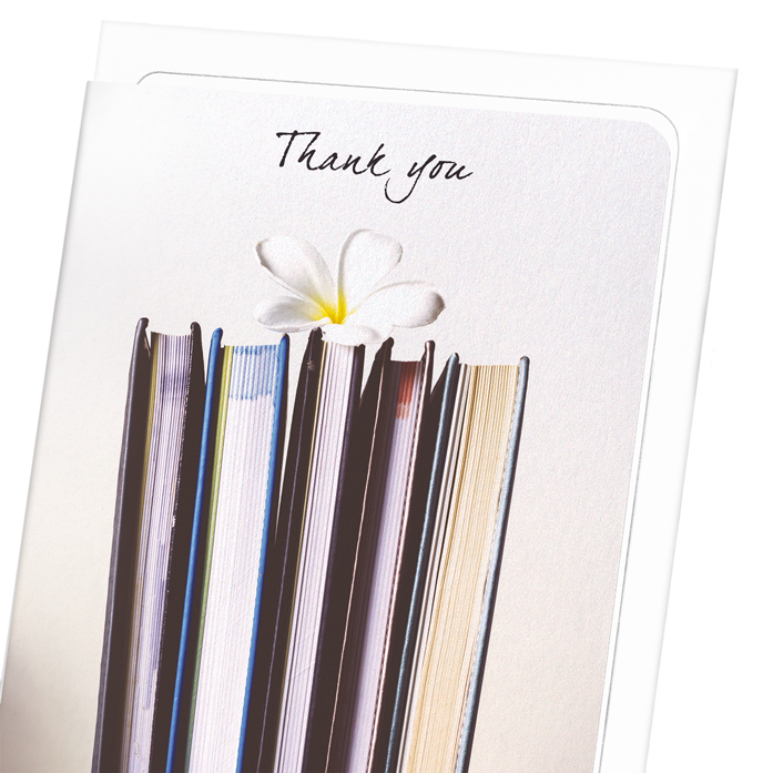 FLOWER OF THANKS: Photo Greeting Card