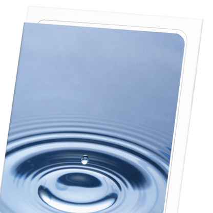DROP OF MINDFULNESS: Photo Greeting Card