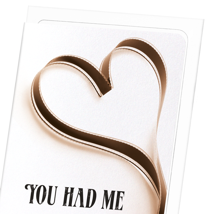 YOU HAD ME AT HELLO: Photo Greeting Card