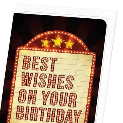 MOVIE BIRTHDAY WISHES: Photo Greeting Card