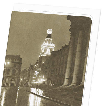 LONDON COLISEUM: Photo Greeting Card